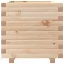 Jardinera madera maciza de pino 50x50x49,5 cm de , Maceteros y jardineras - Ref: Foro24-3282514, Precio: 111,83 €, Descuento: %
