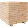 Jardinera madera maciza de pino 50x50x49,5 cm de , Maceteros y jardineras - Ref: Foro24-3282514, Precio: 111,83 €, Descuento: %