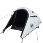 Tunnel tent for 2 people, opaque waterproof fabric, white by , tents - Ref: Foro24-94607, Price: 75,35 €, Discount: %