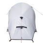 Tunnel tent for 2 people, opaque waterproof fabric, white by , tents - Ref: Foro24-94607, Price: 69,72 €, Discount: %
