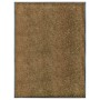 Braune waschbare Fußmatte 90x120 cm von vidaXL, Fußmatten - Ref: Foro24-323436, Preis: 56,06 €, Rabatt: %