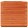 Solid pine wood planter in brown wax 50x50x49.5 cm by , Pots and planters - Ref: Foro24-3282516, Price: 133,17 €, Discount: %