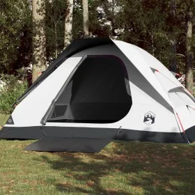 Igloo tent for 4 people, opaque waterproof fabric, white by , tents - Ref: Foro24-94780, Price: 133,25 €, Discount: %
