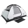 Igloo tent for 4 people, opaque waterproof fabric, white by , tents - Ref: Foro24-94780, Price: 133,25 €, Discount: %