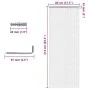 Kettengitter für Aluminiumtür 80x212 cm von , Moskitonetze für Fenster - Ref: Foro24-4010009, Preis: 73,93 €, Rabatt: %