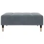 Zweiplätziges Schlafsofa mit dunkelgrauem Samthocker. von , Sofas - Ref: Foro24-3258152, Preis: 374,60 €, Rabatt: %