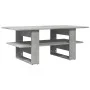 Engineered wood gray concrete coffee table 102x55x42 cm by , Coffee table - Ref: Foro24-823265, Price: 56,54 €, Discount: %