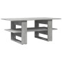 Mitteltisch aus grauem Beton-Ingenieurholz 102x55x42 cm von , Couchtisch - Ref: Foro24-823265, Preis: 57,32 €, Rabatt: %