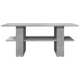 Engineered wood gray concrete coffee table 102x55x42 cm by , Coffee table - Ref: Foro24-823265, Price: 56,54 €, Discount: %