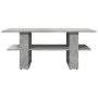 Mitteltisch aus grauem Beton-Ingenieurholz 102x55x42 cm von , Couchtisch - Ref: Foro24-823265, Preis: 57,32 €, Rabatt: %