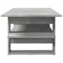 Engineered wood gray concrete coffee table 102x55x42 cm by , Coffee table - Ref: Foro24-823265, Price: 56,54 €, Discount: %