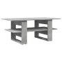 Engineered wood gray concrete coffee table 102x55x42 cm by , Coffee table - Ref: Foro24-823265, Price: 56,54 €, Discount: %
