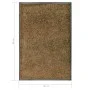 Braune waschbare Fußmatte 60x90 cm von vidaXL, Fußmatten - Ref: Foro24-323434, Preis: 33,07 €, Rabatt: %