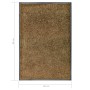 Braune waschbare Fußmatte 60x90 cm von vidaXL, Fußmatten - Ref: Foro24-323434, Preis: 33,70 €, Rabatt: %