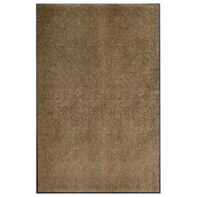 Braune waschbare Fußmatte 120x180 cm von vidaXL, Fußmatten - Ref: Foro24-323438, Preis: 99,20 €, Rabatt: %
