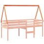 Massives braunes Kinderbett aus Holz 199x80,5x88 cm. von , Zubehör für Betten und Lattenroste - Ref: Foro24-846957, Preis: 44...