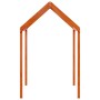 Massives braunes Kinderbett aus Holz 217x95,5x159 cm von , Zubehör für Betten und Lattenroste - Ref: Foro24-846960, Preis: 93...