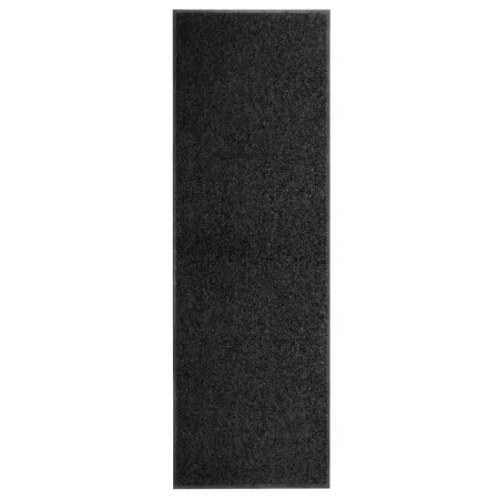 Washable black doormat 60x180 cm by vidaXL, Doormats - Ref: Foro24-323411, Price: 53,24 €, Discount: %