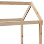 Massives Kiefernholz-Kinderbett-Dach 108x70x176,5 cm von , Zubehör für Betten und Lattenroste - Ref: Foro24-846988, Preis: 70...