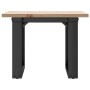 Massivholz-Kiefer- und Eisenrahmen-Couchtisch 50x50x35 cm von , Couchtisch - Ref: Foro24-3282659, Preis: 59,98 €, Rabatt: %