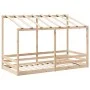 Cama infantil con techo madera maciza pino 90x200 cm de , Camas y somieres - Ref: Foro24-847000, Precio: 148,38 €, Descuento: %