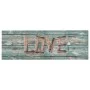 Alfombra de cocina lavable Love 60x180 cm de vidaXL, Felpudos - Ref: Foro24-323482, Precio: 32,14 €, Descuento: %