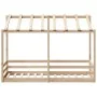 Kinderbett mit massivem Kieferndach 75x190 cm von , Betten und Lattenroste - Ref: Foro24-847009, Preis: 104,53 €, Rabatt: %