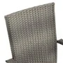 Stackable garden chairs 6 units gray synthetic rattan by vidaXL, Garden chairs - Ref: Foro24-310088, Price: 270,19 €, Discoun...