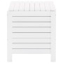 Storage box with lid FROG solid white wood 80x49x54 cm by , Storage trunks - Ref: Foro24-4002322, Price: 96,23 €, Discount: %