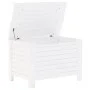 Storage box with lid FROG solid white wood 80x49x54 cm by , Storage trunks - Ref: Foro24-4002322, Price: 94,77 €, Discount: %