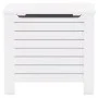 Storage box with lid FROG solid white wood 60x49x54 cm by , Storage trunks - Ref: Foro24-4002320, Price: 80,21 €, Discount: %
