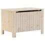 Storage box with lid FROG solid pine wood 80x49x54 cm by , Storage trunks - Ref: Foro24-4002329, Price: 91,00 €, Discount: %