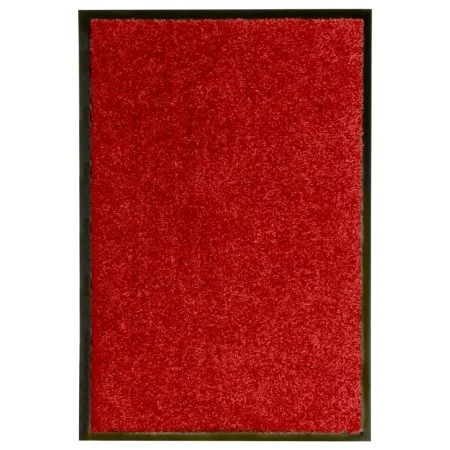 Rote waschbare Fußmatte 40x60 cm von vidaXL, Fußmatten - Ref: Foro24-323421, Preis: 23,74 €, Rabatt: %