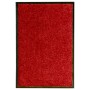 Rote waschbare Fußmatte 40x60 cm von vidaXL, Fußmatten - Ref: Foro24-323421, Preis: 22,26 €, Rabatt: %