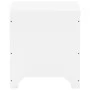 Storage box with lid FROG solid white wood 60x49x54 cm by , Storage trunks - Ref: Foro24-4002336, Price: 84,03 €, Discount: %