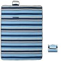 Manta de picnic plegable terciopelo rayas azul blanco 200x150cm de , Camping y senderismo - Ref: Foro24-4004206, Precio: 19,6...