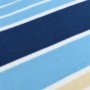 Manta de picnic plegable terciopelo rayas azul blanco 200x150cm de , Camping y senderismo - Ref: Foro24-4004206, Precio: 19,6...