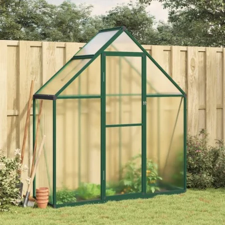 Greenhouse with green aluminum base frame 169x58x195 cm by , Greenhouses - Ref: Foro24-4005817, Price: 343,94 €, Discount: %