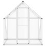 Gewächshaus mit silbernem Aluminiumrahmen 169x114x195 cm von , Gewächshäuser - Ref: Foro24-4005822, Preis: 290,06 €, Rabatt: %