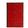 Rote waschbare Fußmatte 40x60 cm von vidaXL, Fußmatten - Ref: Foro24-323421, Preis: 23,74 €, Rabatt: %