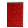 Rote waschbare Fußmatte 40x60 cm von vidaXL, Fußmatten - Ref: Foro24-323421, Preis: 22,26 €, Rabatt: %