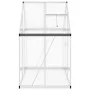 Greenhouse with silver aluminum base frame 169x114x195 cm by , Greenhouses - Ref: Foro24-4005822, Price: 313,77 €, Discount: %
