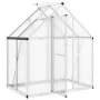 Greenhouse with silver aluminum base frame 169x114x195 cm by , Greenhouses - Ref: Foro24-4005822, Price: 313,77 €, Discount: %