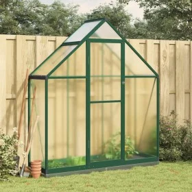 Greenhouse with green aluminum base frame 169x58x202 cm by , Greenhouses - Ref: Foro24-4005820, Price: 322,16 €, Discount: %