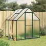 Gewächshaus mit grünem Aluminiumrahmen 169x169x195 cm von , Gewächshäuser - Ref: Foro24-4005829, Preis: 375,57 €, Rabatt: %