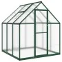 Gewächshaus mit grünem Aluminiumrahmen 169x169x195 cm von , Gewächshäuser - Ref: Foro24-4005829, Preis: 375,57 €, Rabatt: %