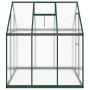 Gewächshaus mit grünem Aluminiumrahmen 169x169x195 cm von , Gewächshäuser - Ref: Foro24-4005829, Preis: 382,35 €, Rabatt: %
