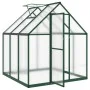 Gewächshaus mit grünem Aluminiumrahmen 169x169x195 cm von , Gewächshäuser - Ref: Foro24-4005829, Preis: 375,57 €, Rabatt: %