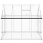 Greenhouse with silver aluminum base frame 224x169x195 cm by , Greenhouses - Ref: Foro24-4005834, Price: 414,74 €, Discount: %