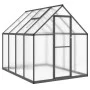 Gewächshaus mit anthrazitfarbenem Aluminiumrahmen, 224x169x195 cm. von , Gewächshäuser - Ref: Foro24-4005836, Preis: 472,73 €...
